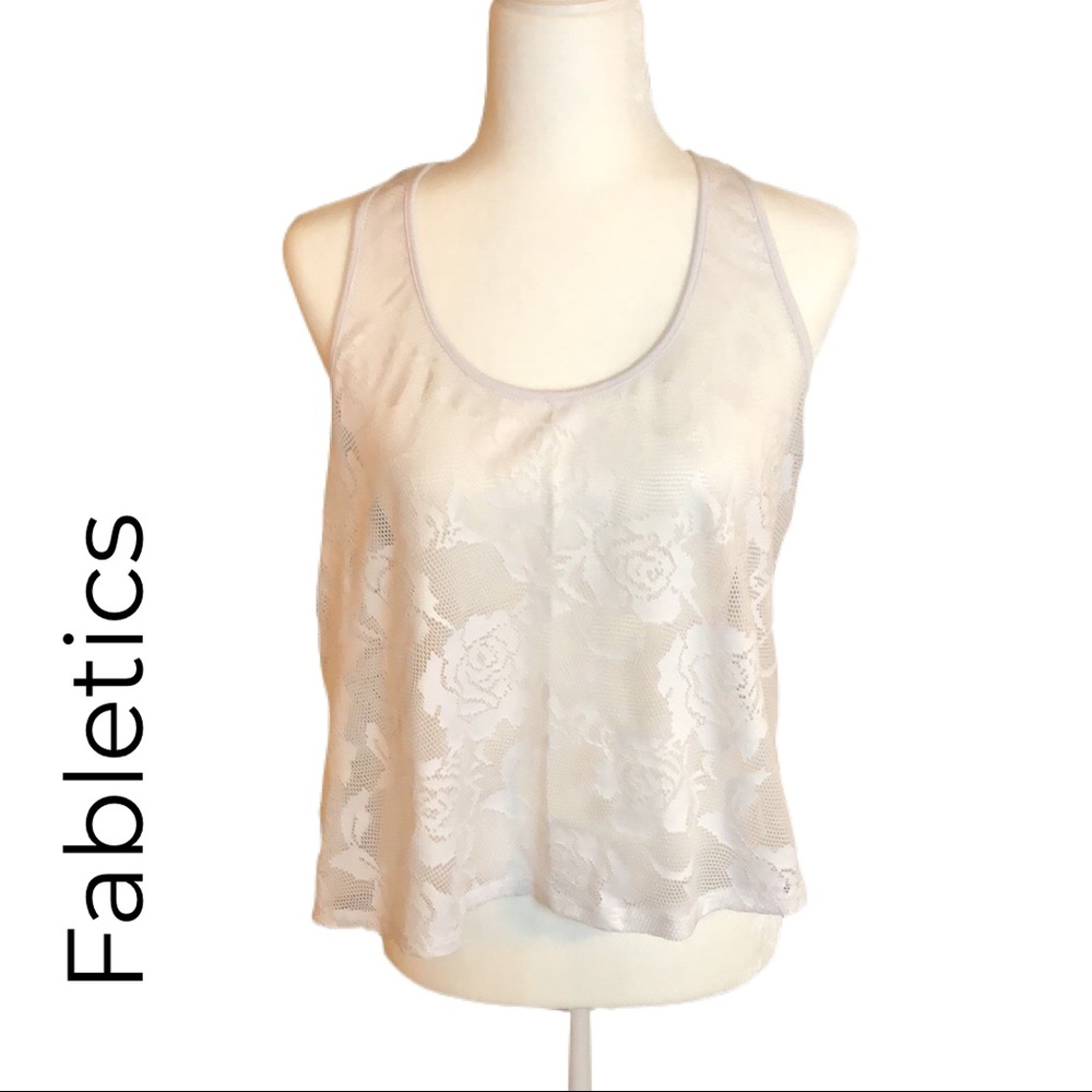 Fabletics | lace top | Large